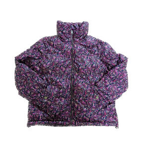 ☘️ Lucky Brand Puffer Down Jacket Floral Print Size M